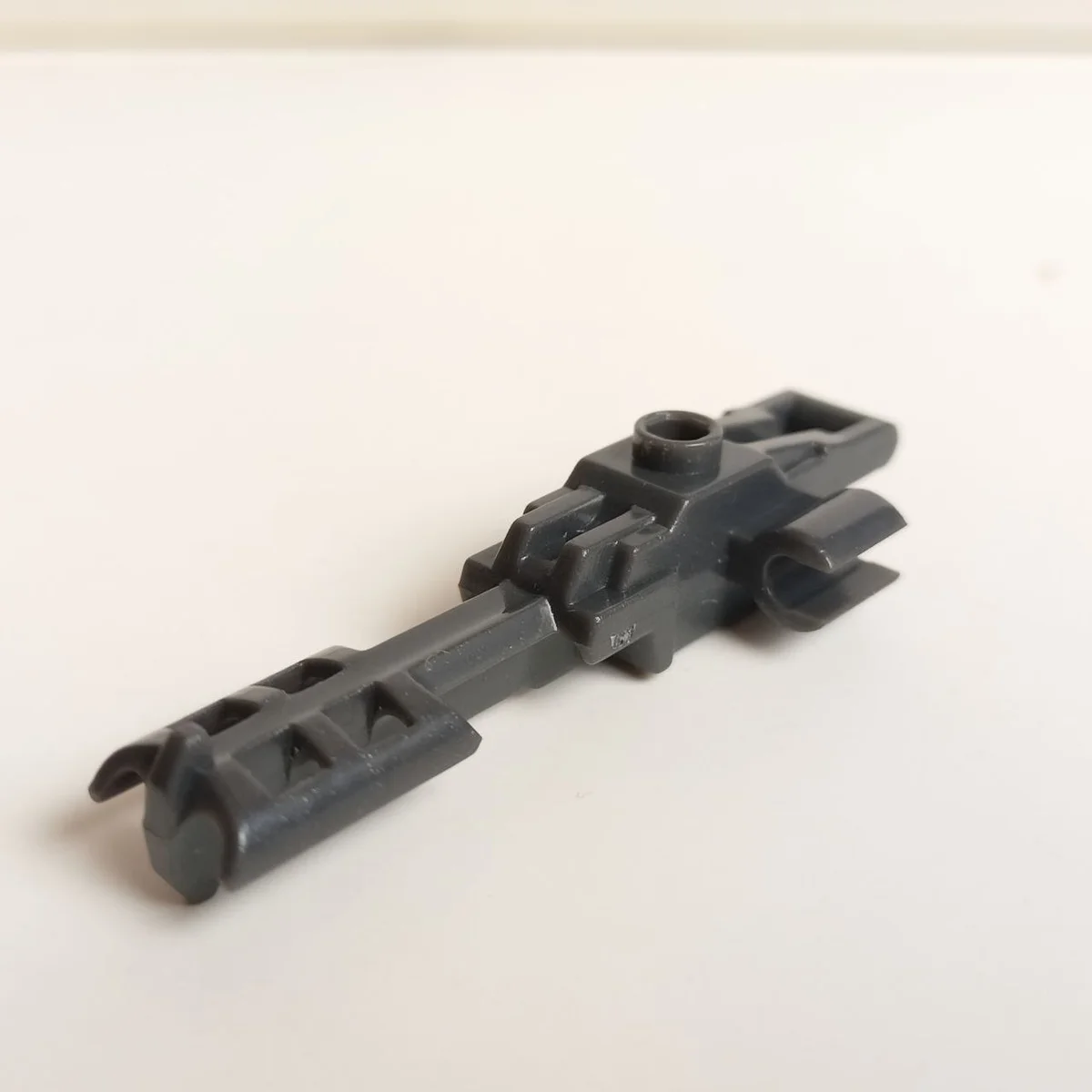 Weapon, Vehicle: autocannon with side mounting clip, right in Gray, Dark (Metallic)