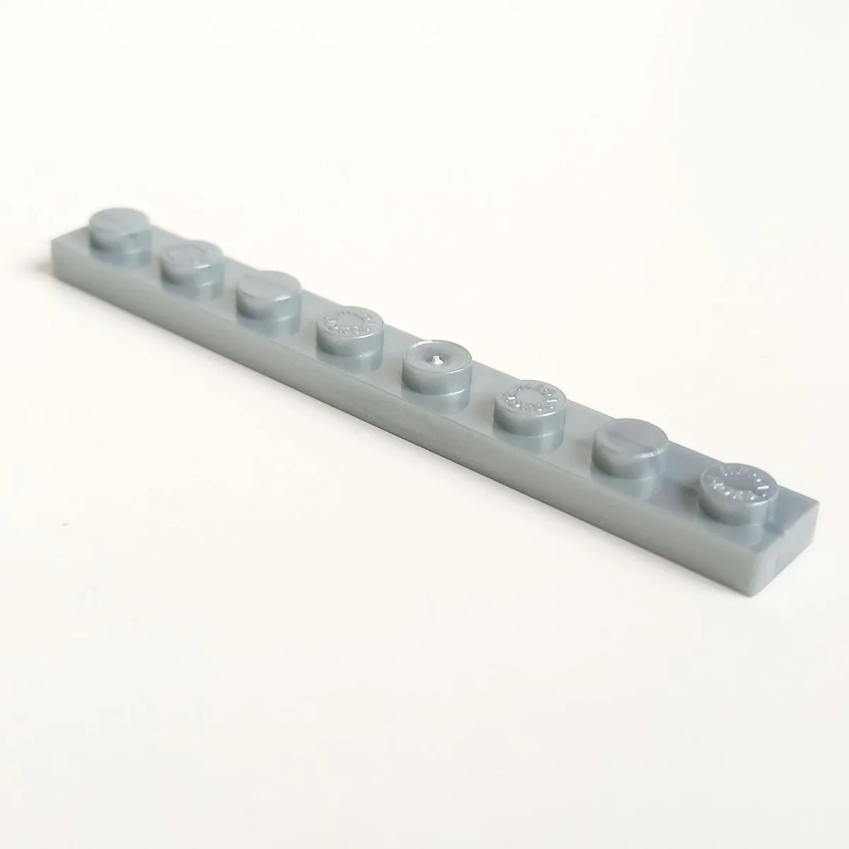 Plate 1 x 8 in Gray, Steel