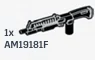 Weapon, Firearm: UNSC shotgun in Black