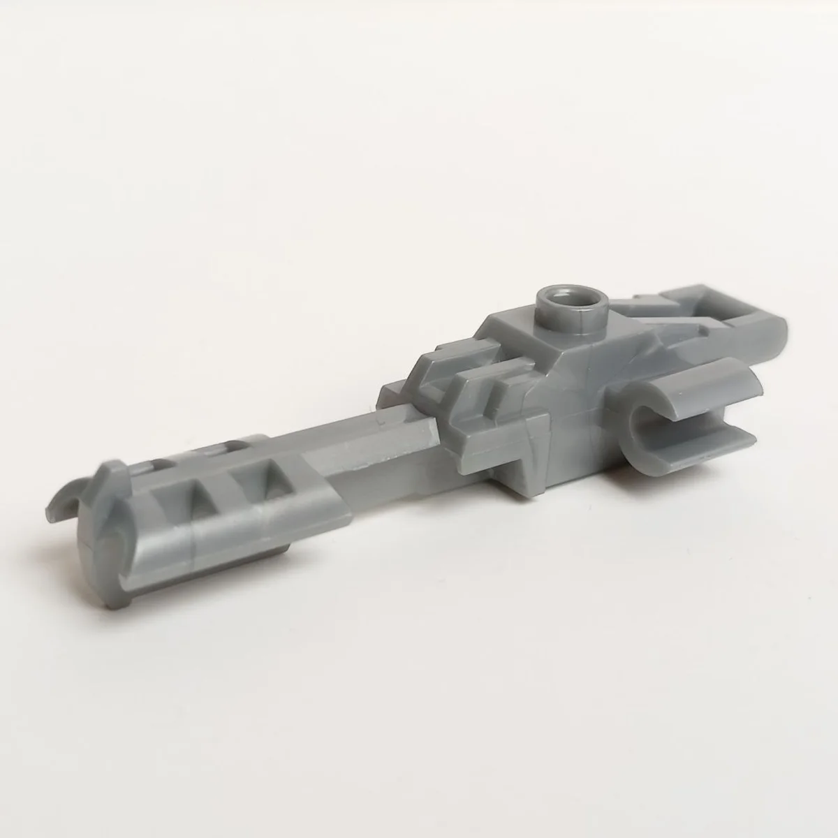 Weapon, Vehicle: autocannon with side mounting clip, right in Gray, Light (Metallic)