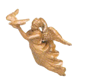 Ship: figurehead, black pearl angel in Copper (Metallic)
