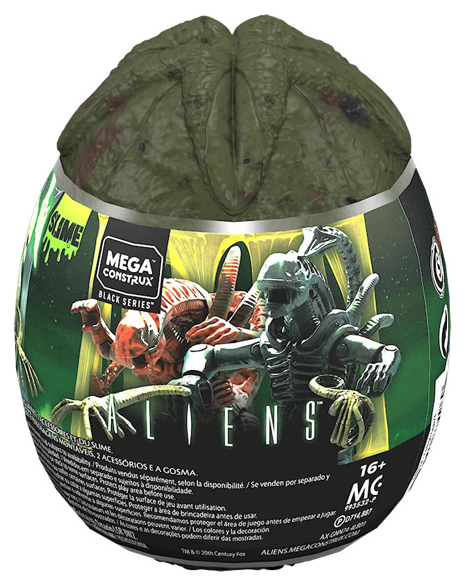 Original packaging for GNN77 Cream & Green Xenomorphs