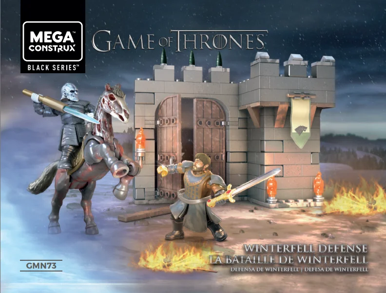 Instruction booklet for GMN73 Winterfell Defense
