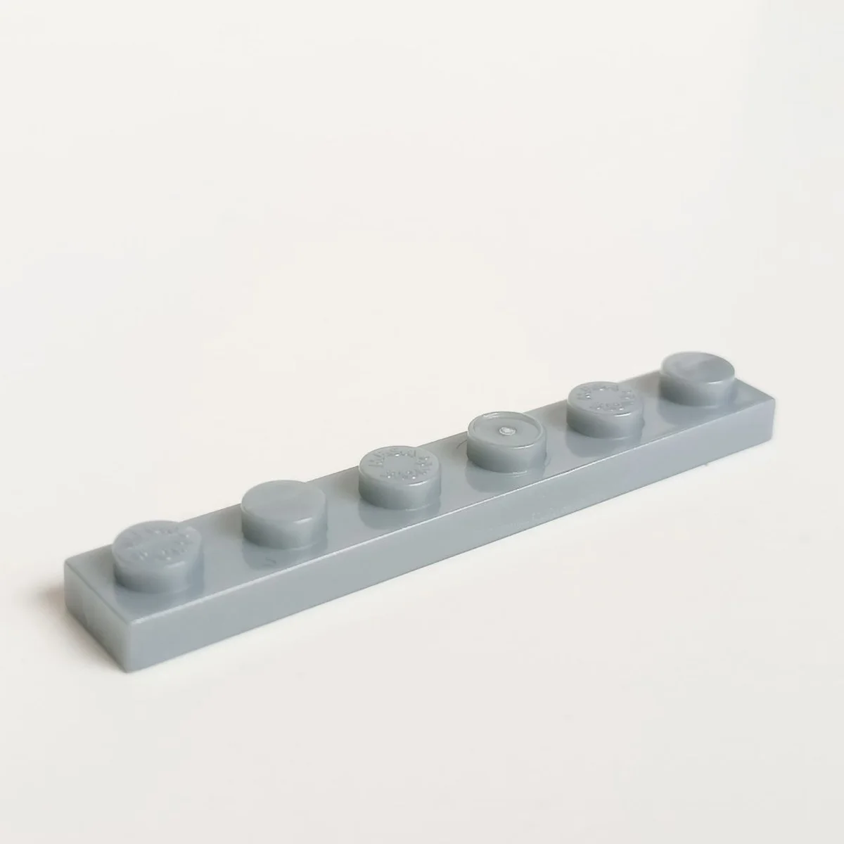 Plate 1 x 6 in Gray, Steel