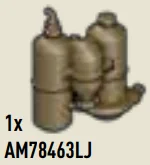 Weapon, Firearm: M2-2 flamethrower, fuel tank in Brown, Tree
