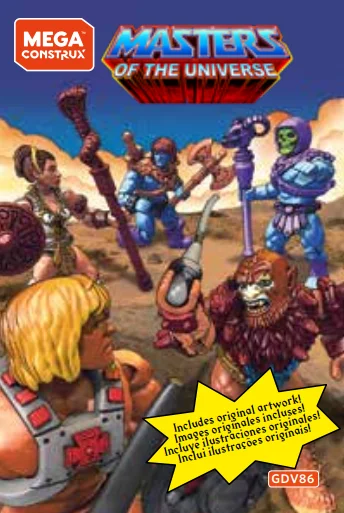 Instruction booklet for GDV86 Battle Eternia Collection