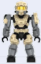 Figure, Halo: UNSC Spartan Mark V, tan armor