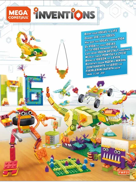 Instruction booklet for FWP31 Deluxe Building Set