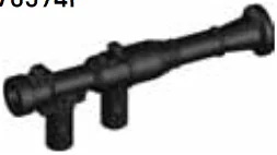 Weapon, Firearm: RPG launcher in Black