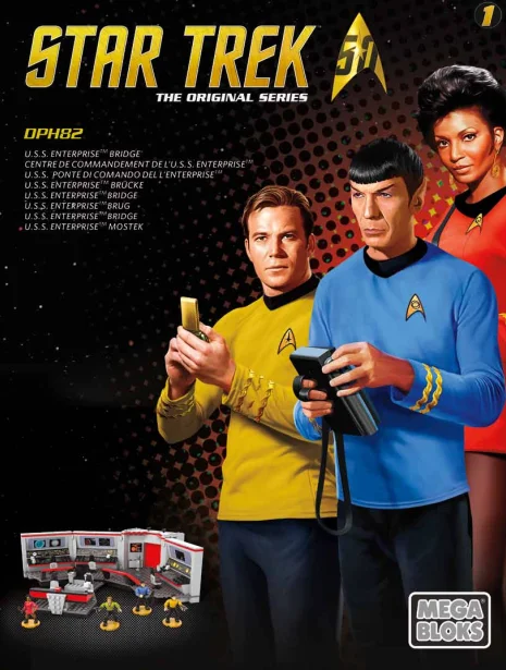 Instruction booklet for U.S.S. Enterprise Bridge, 1 of 2