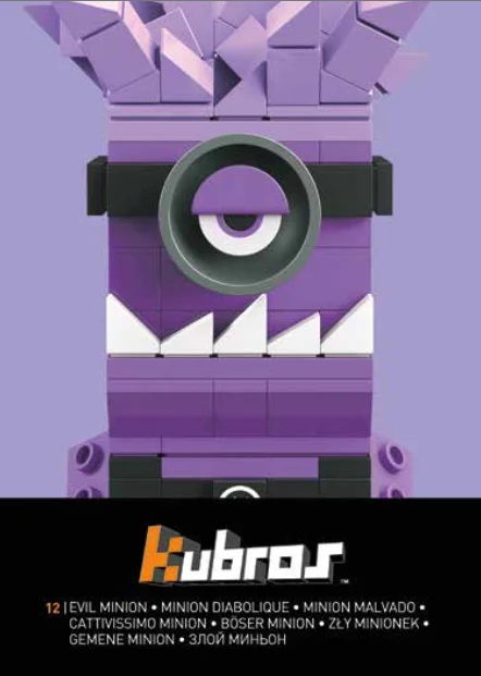 Instruction booklet for DTW65 Evil Minion