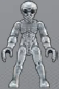 Figure, Mega Construx Heroes: Grey Alien