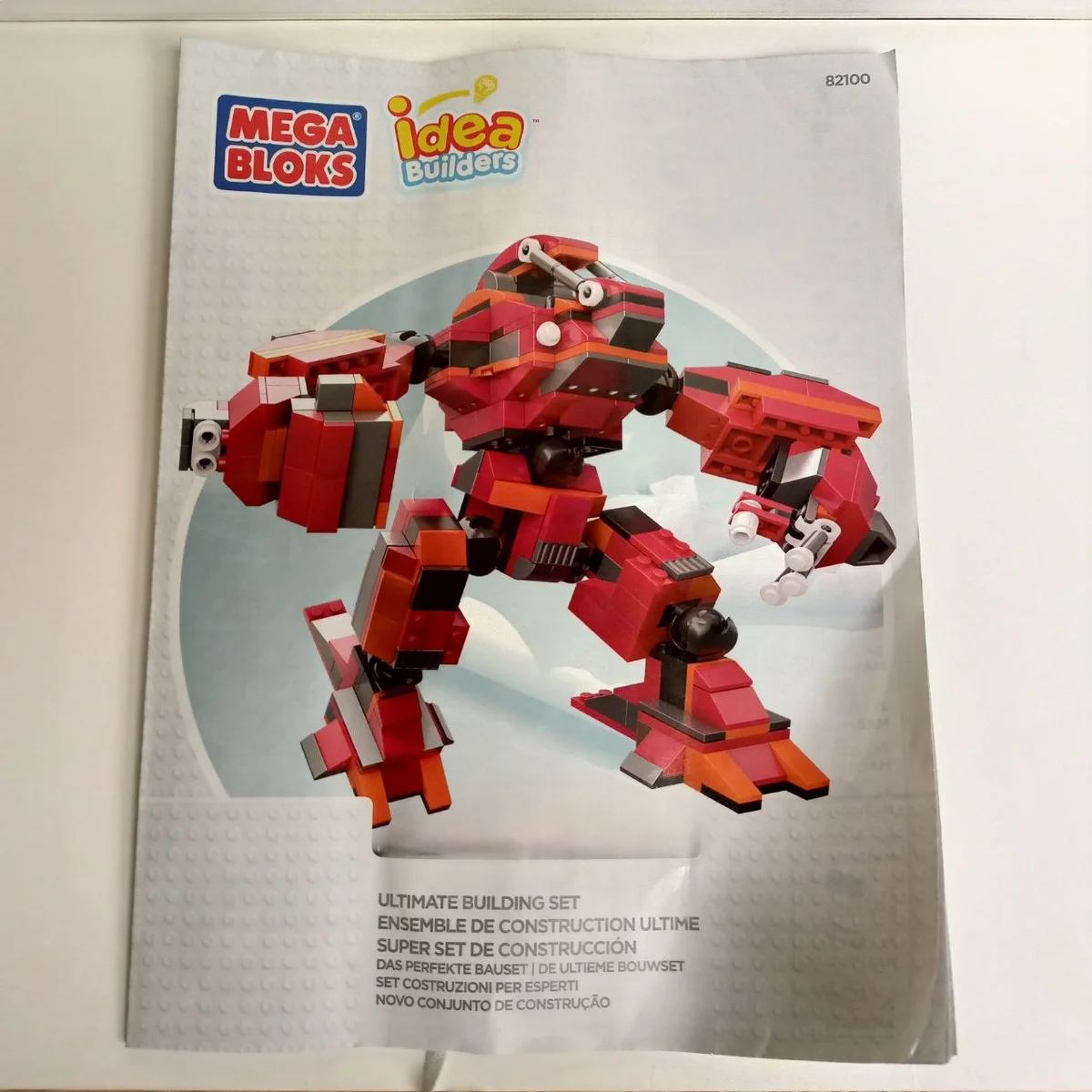Added Instruction booklet for 82101 Ultimate Building Set to their collection