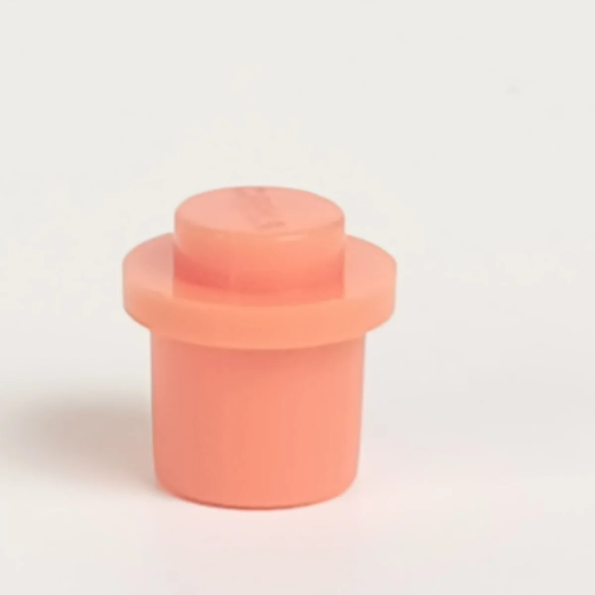 Plate 1 x 1 round on tall, slightly narrow base
